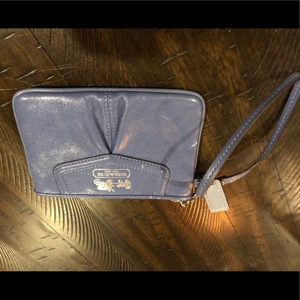 Coach wristlet